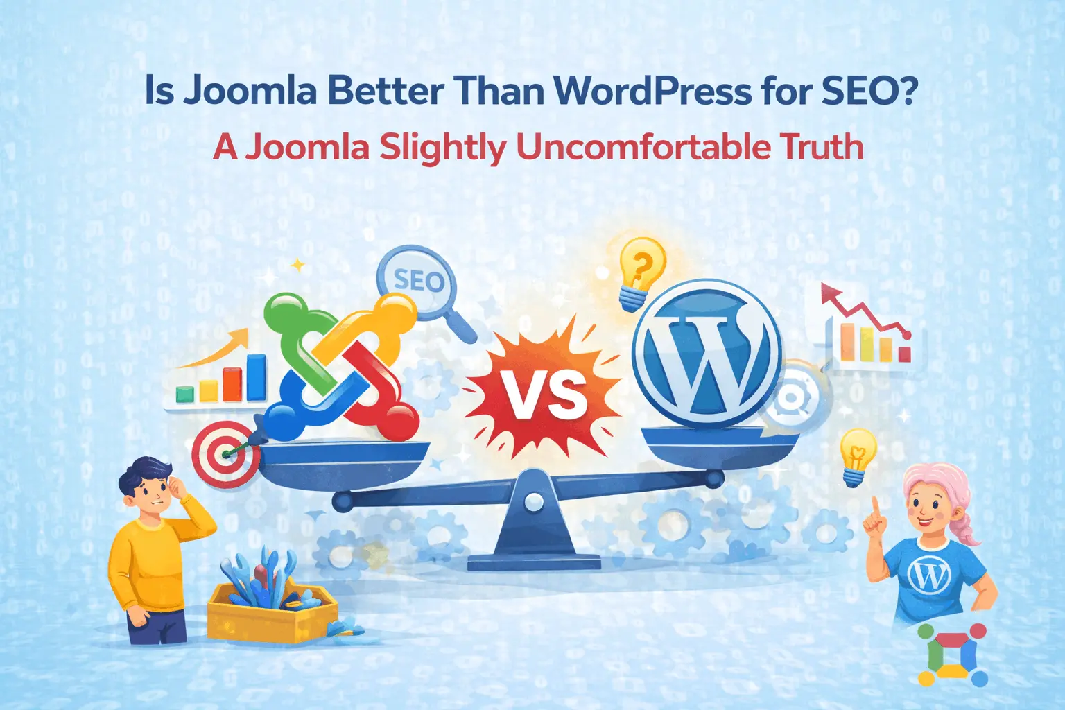 Is Joomla Better Than WordPress for SEO? A Joomla Slightly Uncomfortable Truth